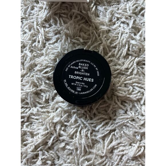 Laura Geller Baked Blush-N-Brighten Marbleized Blush “Tropic Hues” 0.16 oz - NIB - Picture 5 of 8